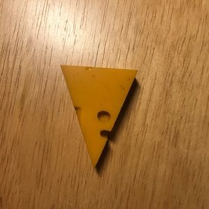 Cheese Glass Pendant